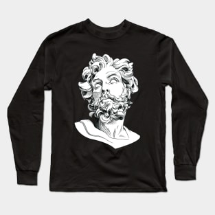 a drawing of sculpture Long Sleeve T-Shirt